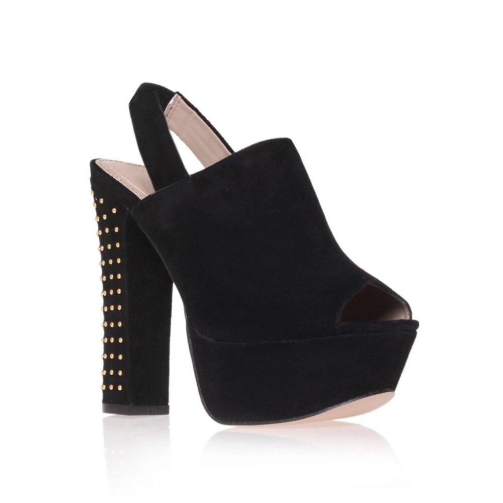 KG by Kurt Geiger Nicole Suede Platform Heel